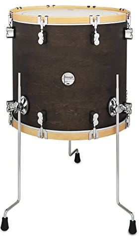 Pacific Drums Concept Classic Floor Tom, 18 x 16, Walnut Stain, gebeizte Naturholz-Spannreifen