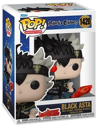 Funko Pop! Animation: Black Clover - Asta - Vinyl-Sammelfigur - Geschenkidee - Offizielle Handelswaren - Spielzeug Für Kinder und Erwachsene - Anime Fans - Modellfigur Für Sammler und Display