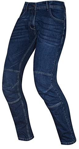 PRO FUTURE Jeans da per Moto con Protezioni Uomo e Donna Ginocchia e Fianchi omologate CE
