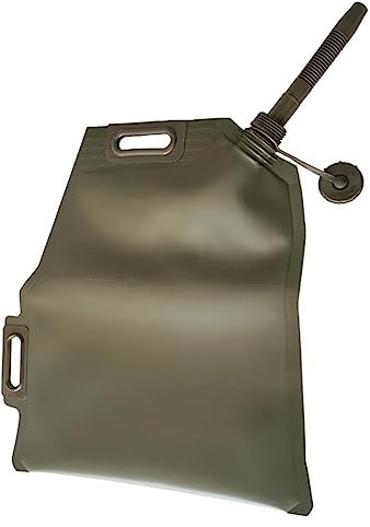 Bidón de Gasolina Bolsa de Aceite Plegable portátil, contenedor de Gasolina for Motocicletas y automóviles, Tanque de Almacenamiento de Tanque de Diesel de TPU for Exteriores, Verde (Size : 5L/1 Gall