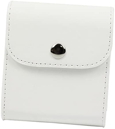 PHENOFICE Fototasche Aus Pu-leder Für Quadratische Fotopapier Kompatibel Mit Aufbewahrungslösung Für Reisen Camping Und Mehr Retro Design Strapazierfähig Und Wasserabweisend