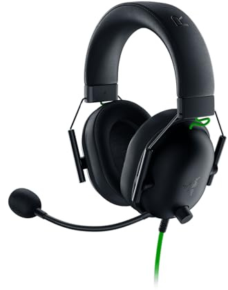 Razer BlackShark V2 X Casque de gaming filaire USB avec suppression de bruit Noir