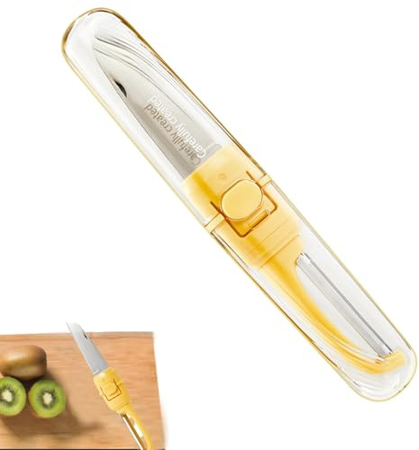2 in 1 Potato Peeler, Kitchen Peeler - Stainless Steel Double Ended Fruit Peeler Kitchen Utensils - Stainless Steel Fruit Slicer Kitchen Gadget Fruit Slicer, Potato Peeler