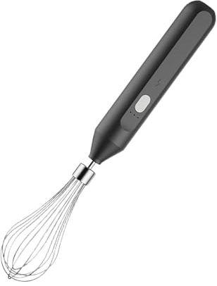 Sbattitore per frusta elettrico, frullatori a mano | Bruciatori per uova elettrici a 3 velocità - Batteria integrata da 800 mAh Miscelatori automatici a mano per schiuma di latte, art de a