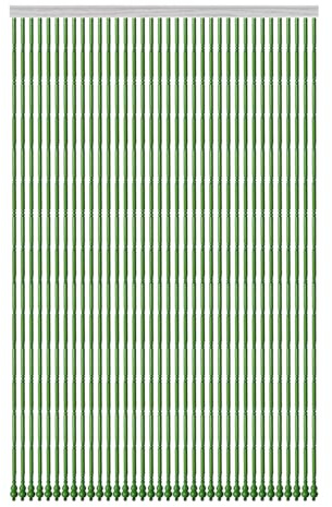 LRYELWA Cortina con Cuentas de Bambú para Puerta,Pantalla de Cuerdas Cuentas Colgantes,Divisor de habitación,Ventana,Pasillo,Entrada,Decoración de privacidad,Personalizable (160cm x 205cm 107 Hilos)