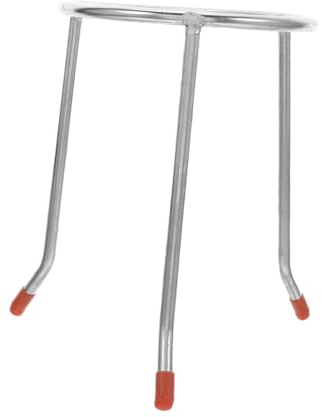 LIFKOME Adjustable Height Laboratory Tripod Stand for Bunsen Burner and Beaker Support Heat-resistant Scientific Equipment for Chemistry Education and School Science Experiments