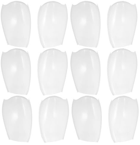 DEARMAMY 6 Paia di Tendiscarpe Trasparenti in Plastica M per Uomo e Donna, Protezione Antipiega e Modellatore per Scarpe da Ginnastica, Stivali e Scarpe Sportive, Supporto Durevole per