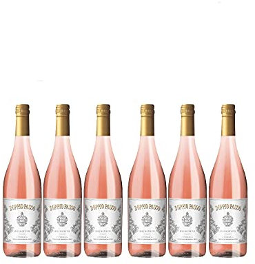 Doppio Passo Primitivo Rosato Puglia Rosewein veganer Wein halbtrocken IGT Italien (6 Flaschen)