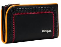 Desigual Geldbörse INES Long Wallet Black schwarz