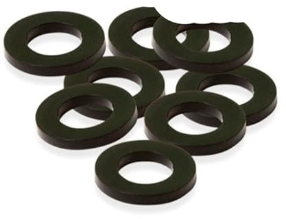 10–20 Stück M3 M4 M5 M6 M8 M10 M12 M14 M16 M18 M20 Flachgummidichtung NBR Gummi-Öldichtungsscheiben Schwarz-14 x 28 x 3 mm 10 Stück