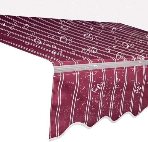 HAEKEBC Tessuto di Ricambio in Poliestere per Tenda da Sole per Patio, Tessuto per Tende da Sole per Esterni Finestre di Porte, Ricambio per Tenda da Sole Retrattile(6.5x5ft/200x150cm)