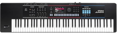 Roland JUNO-D7 Synthesizer | 76-Note Keyboard with Synth Action | ZEN-Core Engine with Over 3800 Onboard Sounds | Intuitive Creative Tools | USB-C Audio/MIDI Interface for Mobile & Computers