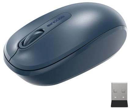 Incase Souris mobile sans fil 1850 - Conçue par Microsoft - Compacte et confortable - Pour droitier/gaucher - Autonomie de la batterie de 6 mois - Nano émetteur-récepteur - Fonctionne avec Mac/Windows