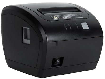 Glowster Thermodrucker 80 mm, USB- und RJ11-Anschluss, WLAN, ideal Abrechnung im Geschäft.