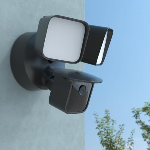 Kamera Abedeckung für Blink Wired Floodlight Camera, Außenkamera Regenschutz Sonnenschutz Abdecke Zubehör für Blink Wired Flutlichtkamera, Schützt die Blink Kamera vor Regen & UV-Strahlen, Schwarz