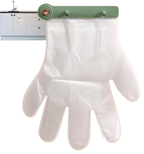 Generico Wall Mounted Glove Holder - Kitchen Glove Organizer, Wall Mounted Dispenser for 100 Mittens for Home, Kitchen and Bathroom