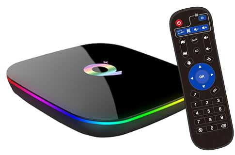 Pulsefell Android 10.0 TV Box, Caja TV Android 2GB RAM 16GB ROM H616 Cortex-A53 GPU, Smart TV Box Support 6K Ultra HD WiFi 2.4GHz