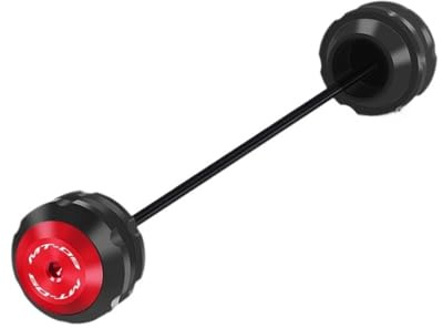 Per YA&MAHA MT-09 FZ09 FJ09 2013-2025. Protezione anticaduta per asse ruota anteriore e posteriore per moto(Front Red)