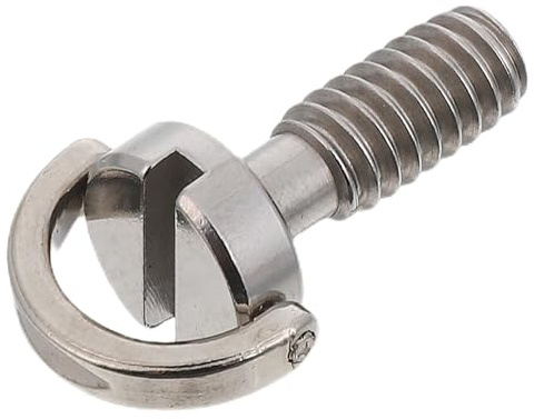 NOLITOY Vite per Fotocamera Sgancio Rapido in Acciaio Inossidabile 1/4 Anello a D Piastra di Montaggio per Treppiede Compatibile Reflex Digitali Attrezzatura Fotografica per Uso