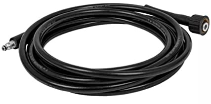 ERYUE Manguera de Agua de Goma Alta Presión Resistente Al Desgaste para Pistola Lavado Coches 5 Metros M22 Núcleo Inserción 5800psi 40Mpa