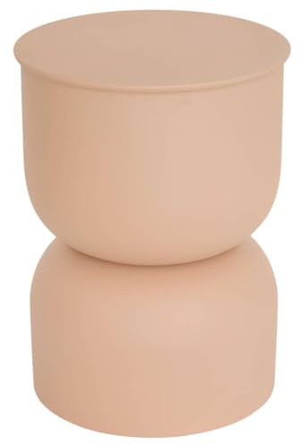 Atmosphera - Table d'appoint palomba Beige 31x31x41,8cm