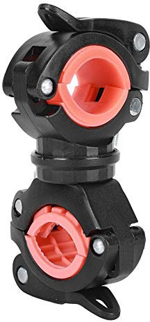 Fahrrad Taschenlampe, 360 Grad drehbar und Feste Halterung, Mount f¨¹r Fahrrad Accessoires, Taschenlampe Clip, Bike Frontlicht f¨¹r Fahrradfahrer und Outdoor Aktivit?Ten