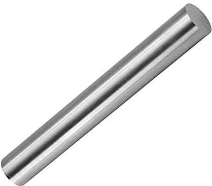 Auniwaig HSS Round Steel Rod, 20mm Lathe Bar Stock Tool 150mm Long for Shaft Gear Drill Lathes Boring Machine Turning Miniature Axle Cylindrical Pin DIY Craft Tool 1pcs
