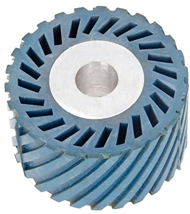 1 rueda de goma de 86 * 50 mm, rueda de contacto de goma ranurada sólida para lijadora de banda, pulido, biselado, rueda de molienda, ranura 86x50x20 mm