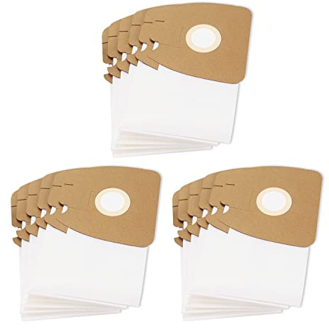 Vacuum Bags Replacement for Eureka Mighty 3670 and 3680 Series Canisters, Funmit MM Vacuum Bags 60295A, 60295B, 60295C & 60297A, 18 Pack