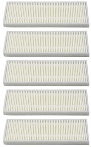 Donkivvy 5 Pcs HEPA Replacement Filter Compatible with for LEFANT F1 Robot Vacuum Cleaner Spare Parts