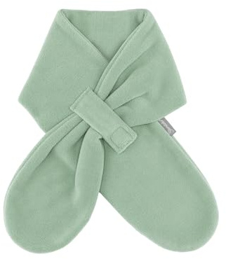 Sterntaler Unisex barnhalsduk i mikrofleece, Steingrön, 70