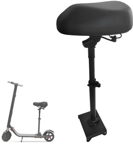 Elektrisch Scooter Sattelsitz, Faltbare Faltbare Fahrrad Sattel, E-Scooter Rollersitz Stuhl Für Ninebot E-Serie/E2-Serie/C-Serie/F-Serie/G-Serie Elektroroller Stuhl Klappstuhl Sitz