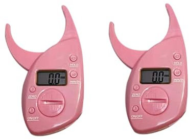 Baluue Digitaler Körperfett-messschieber Mit Klarem Display Präzise Digitale Körperfettmesszange Für Damen Und Herren Tragbares Zuverlässiges Fat Caliper Messgerät Für Fitness Und Gesundh