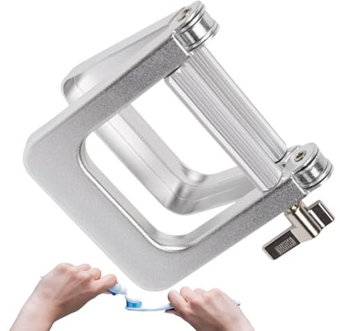 Toothpaste Squeezer, Aluminum Paint Tube Squeezer, Heavy Duty, Ergonomic Design, Bathroom Organizer For Ointment Hair Dye