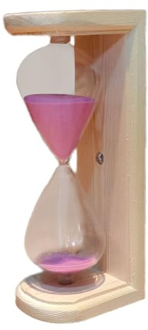 Timer di sabbia a - orologio in da 15 minuti, orologio di sabbia in legno | Accessorio per terapia di rilassamento della sauna benessere, esercitazioni di respirazione della meditazion