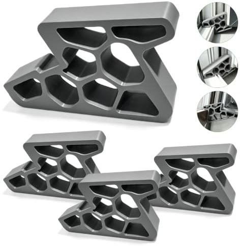 4er Set Fensterstopper Fensterkeil & Balkontür Stopper ohne Bohren, Fenster Offenhalter beim Lüften, Fensterfeststeller für Sichere Fixierung und Stoßdämpfung, Schlossschienen für Türen Fenster