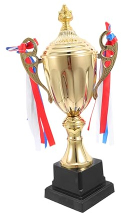 SOPOTUTU Coppa Oro per Campionati Sportivi e Tornei Metallo per Premi Vincitori Adatta Premiazioni Ufficio e Competizioni Scolastiche