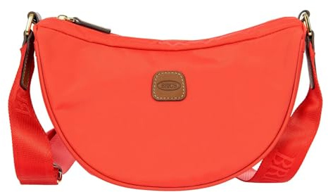 Bric's borsa a tracolla X-Bag Halfmoon Bag Poppy rosso