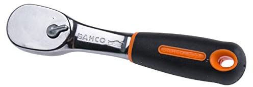 Bahco 1/4 Inch Square Ratchet CRV Steel, Length 120 mm