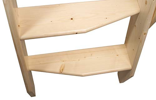 Deluxe Compact Space Saving Paddle Stairs Suits Floor to Upper Floor Heights of up to 2.98m