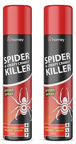 Pestshield 2 x Spider & Creepy Crawly Insect Killer Spider Spray No More Spiders