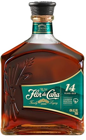 FLOR DE CAÑA 14 ans -Rhum Vieux Nicaragua - 43% -70 cl