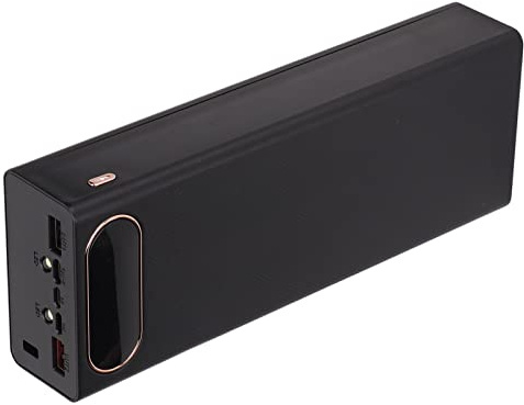 Power Bank Fai da Te, Scatola Batteria Portatile L20 22,5 W 20 Celle Fai da Te, Tre Porte di Ingresso, con Display LCD e Porta di Ingresso Micro Tipo C, Supporta Tutti i