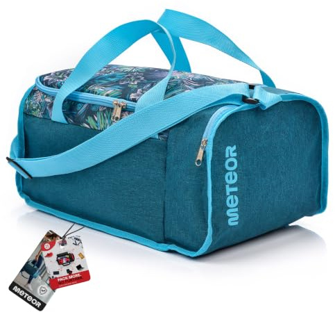 meteor 20 40 L Sporttasche Kinder Badetasche Gym Tasche Herren schwimmtasche Schultertaschen Reisetasche Jungen Urlaubstasche klein Sport-Taschen Schule Kindertaschen