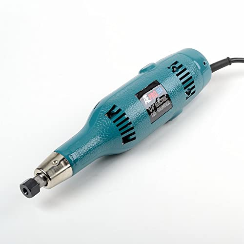 ATE Pro. USA - 1/4 Electric Die Grinder, with AC/DC Switch, Lightweight, Manueverable, 25,000 RPM, Grinding Stones Included