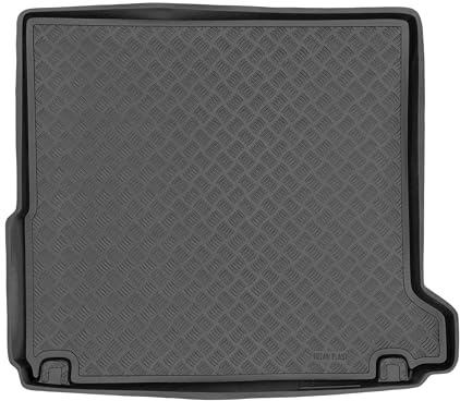 SMK Tapetes de PE para Maletero apata para Volvo V60 II Desde 2018 Mejore la Comodidad de su Viaje con la Resistente Alfombrilla para el Maletero del Coche, Que Protege contra la Suciedad y el Polvo.