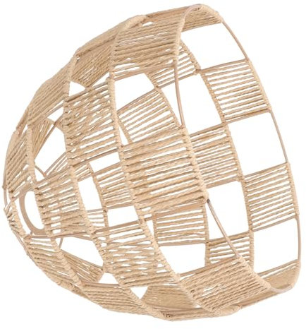 KONTONTY Beleuchtungsversorgung Lampenschirm protect the kitchen Stilvoll craft Deckenleuchte dekor -Leuchte Lampenzubehör Lampenversorgung Rattan Deckenlampe Domlicht Leuchter Papierseil