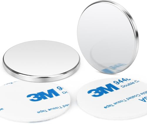 Wukong 32×3mm Magneti Neodimio Calamite Potenti, 2 Pezzi Calamite Adesive Magnete Potente, Calamite Neodimio per Pannelli Magnetici, Pannelli e Piastrelle di Legno