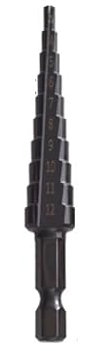 1pc/3pcsStep Drill Bit Sharpener For Metal Drills Bits Stage Multifunction Wood Set Woodworking Tools Of Stepped Drill Bit Conical Steps(1)