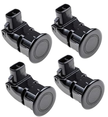 EILKhnLK Park Distance Control 4 Pcs Car 89341-58010 8934158010 Compatible with Toyota Alphard PDC Ultrasonic Backup Aid Parking Sensor 89341-30010/8934130010/89341-44130